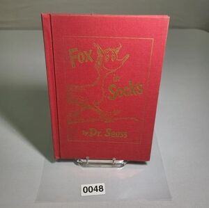 Dr. Seuss Red and Gold Fox in Socks Book
